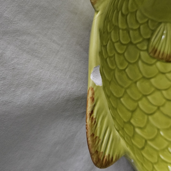 Ceramic fish serving platter - Picture 5 of 8